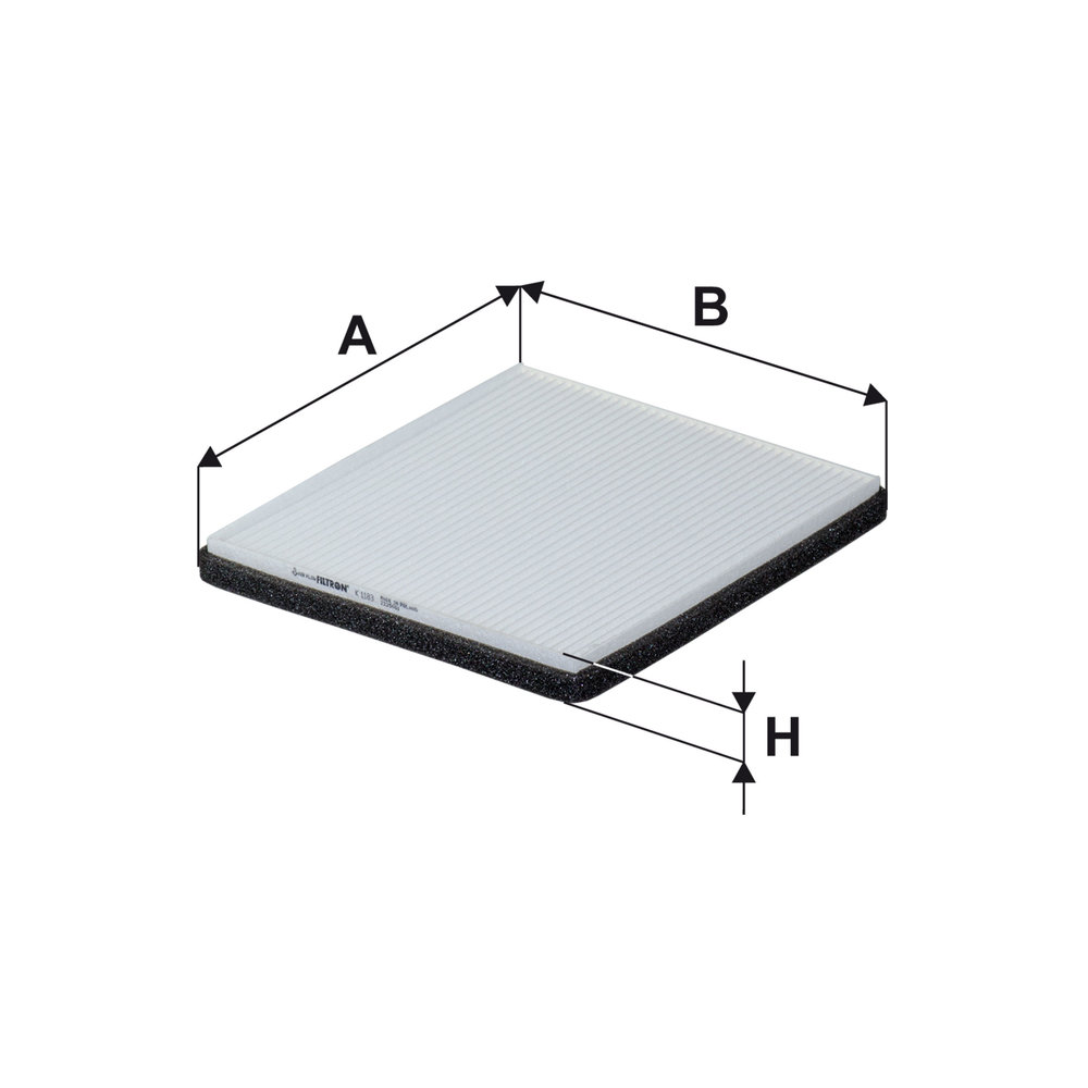 Ilustracja K 1183 FILTRON filtr kabinowy