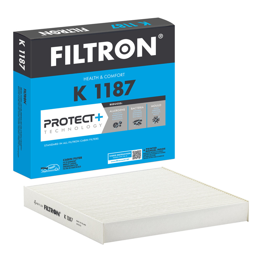 Ilustracja K 1187 FILTRON filtr kabinowy