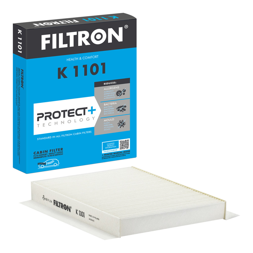 Ilustracja K 1101 FILTRON filtr kabinowy