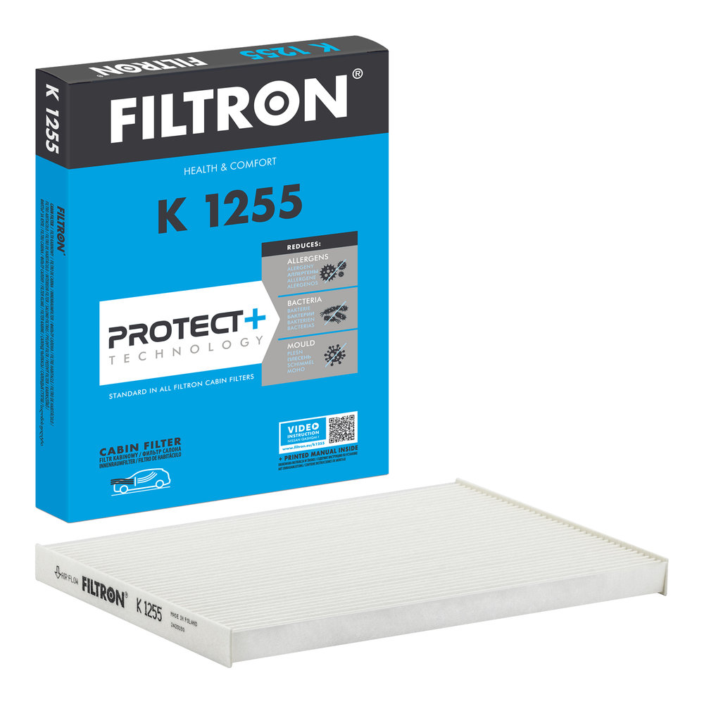 Ilustracja K 1255 FILTRON filtr kabinowy