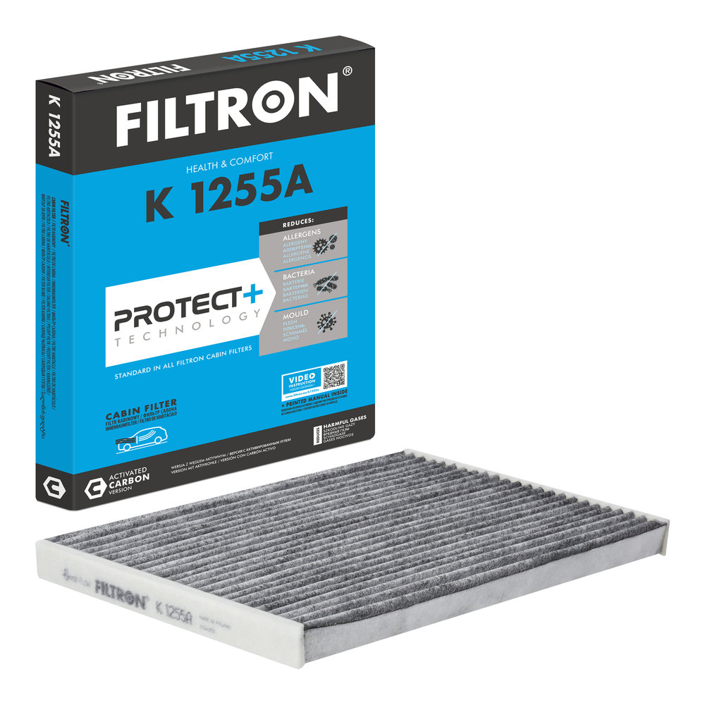 Ilustracja K 1255A FILTRON filtr kabinowy