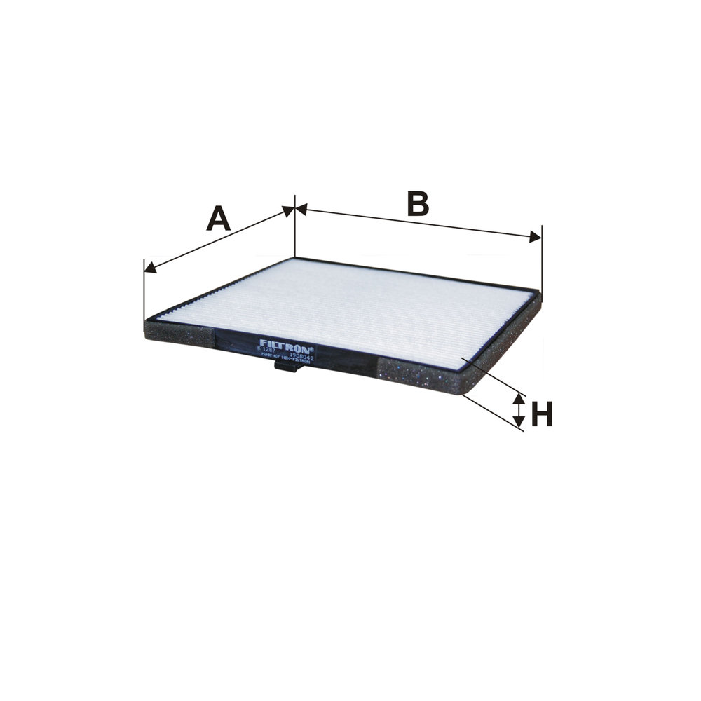 Ilustracja K 1287 FILTRON filtr kabinowy