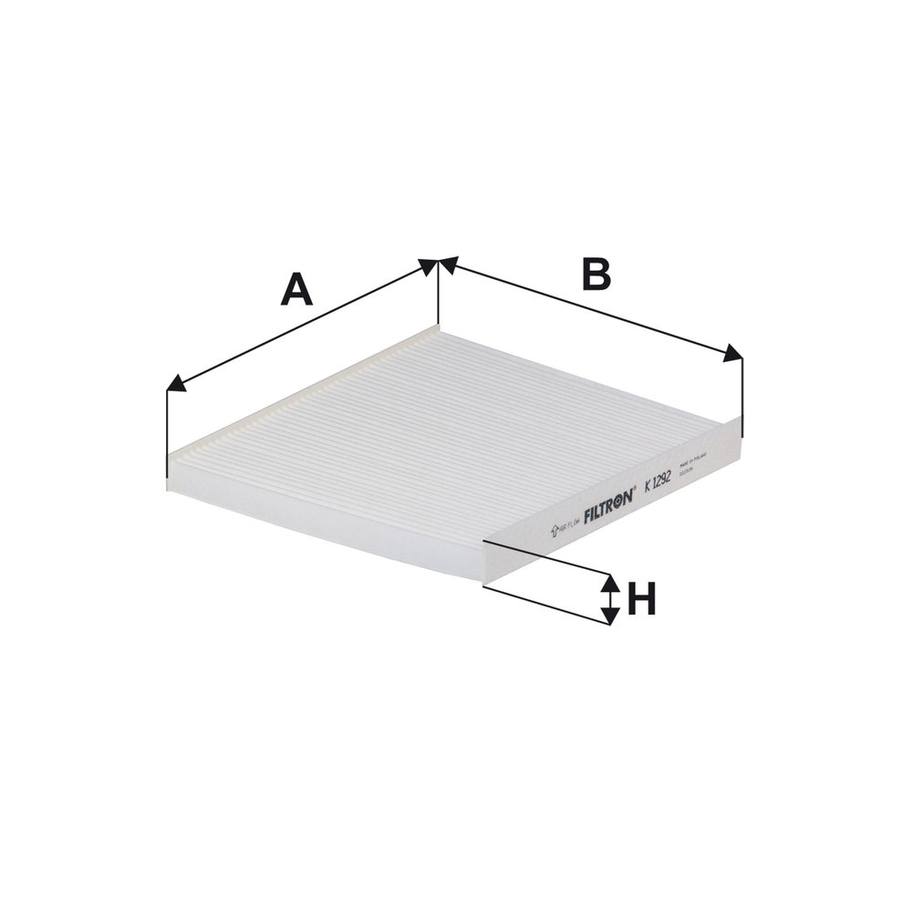 Ilustracja K 1292 FILTRON filtr kabinowy