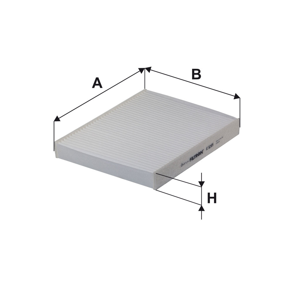 Ilustracja K 1295 FILTRON filtr kabinowy