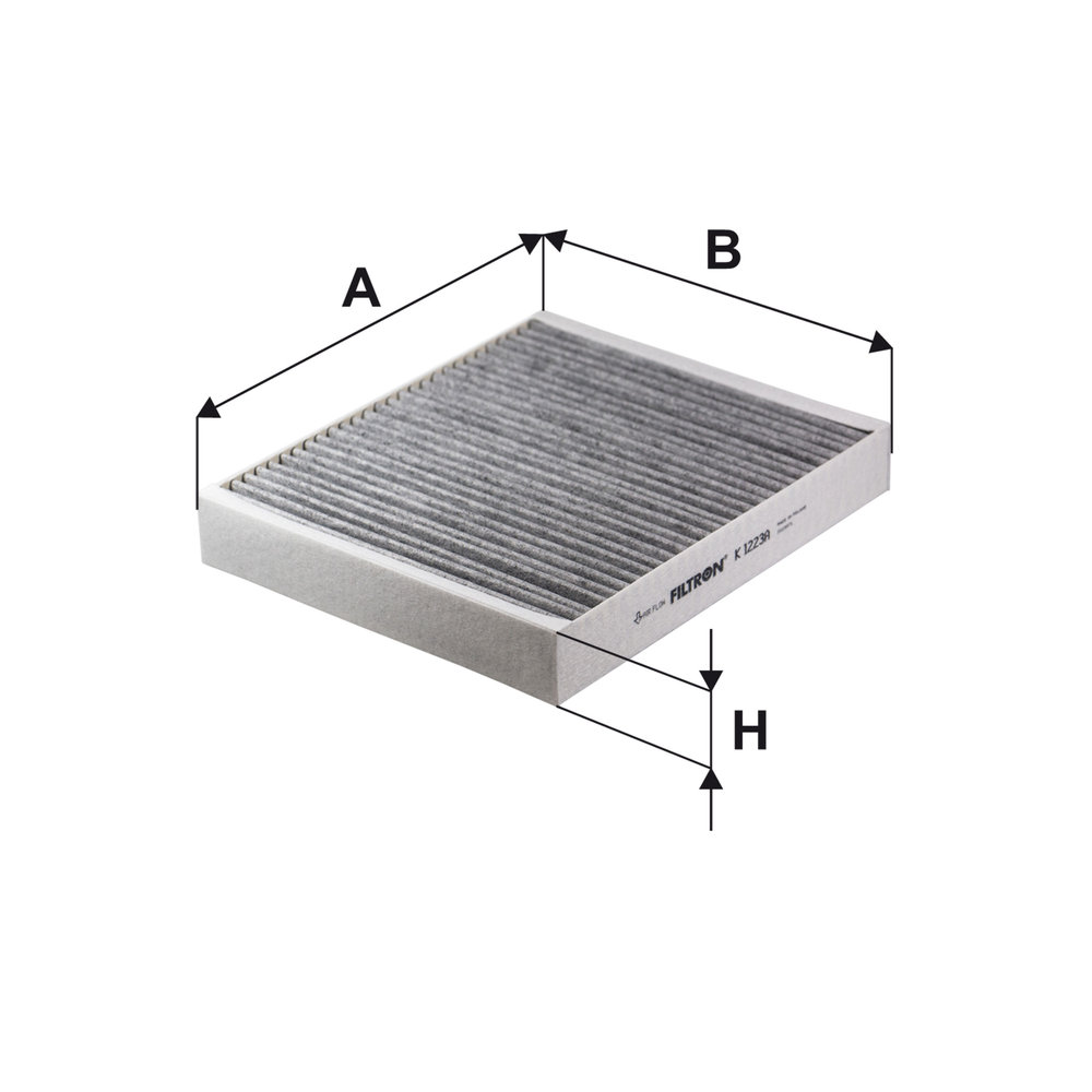 Ilustracja K 1223A FILTRON filtr kabinowy