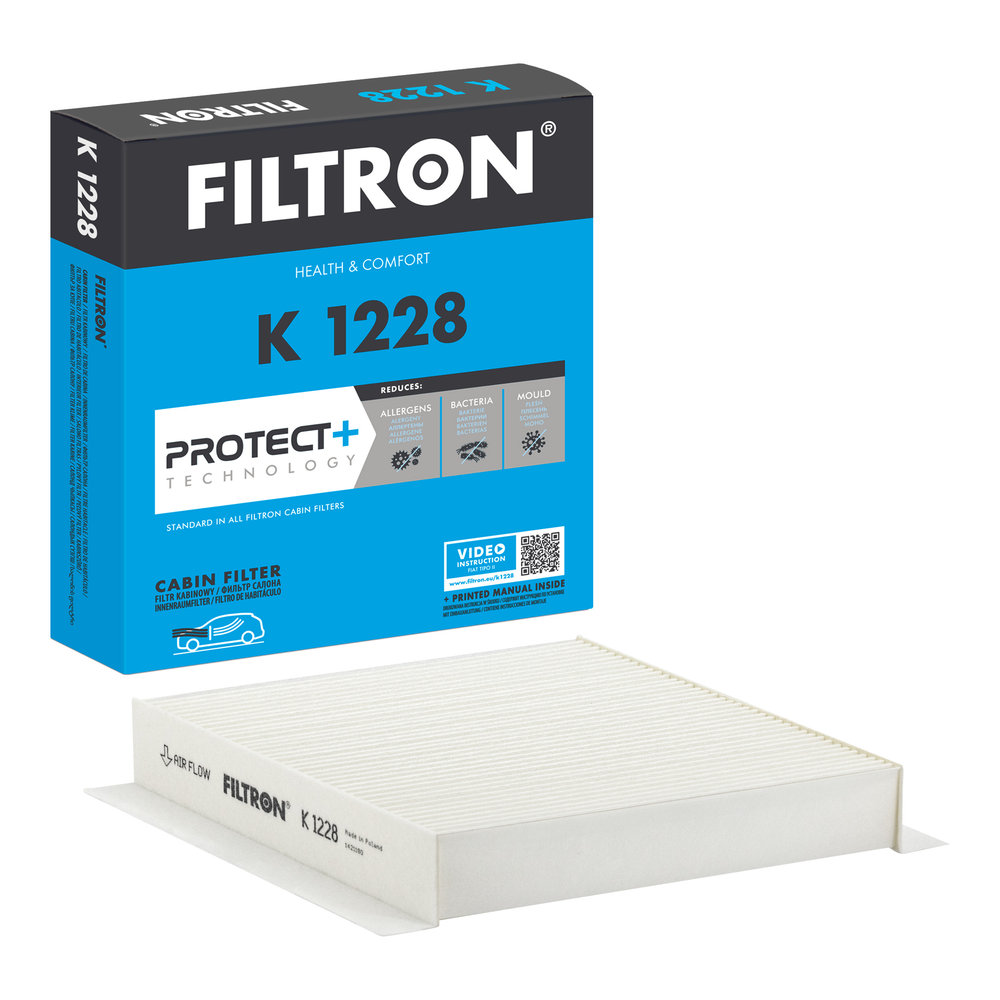 Ilustracja K 1228 FILTRON filtr kabinowy