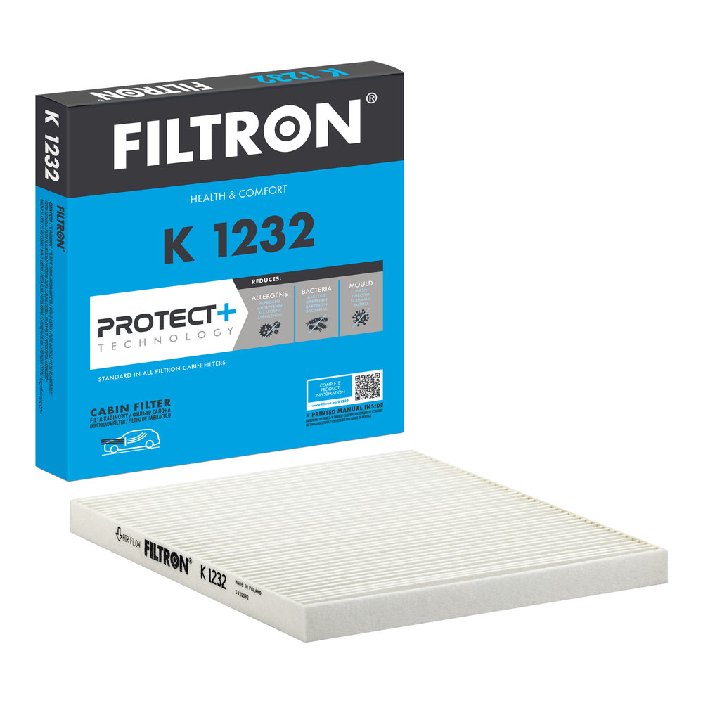 Ilustracja K 1232 FILTRON filtr kabinowy