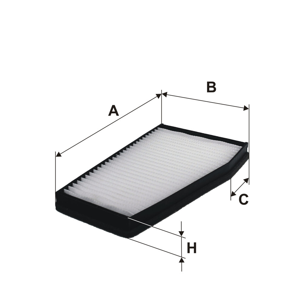Ilustracja K 1305 FILTRON filtr kabinowy
