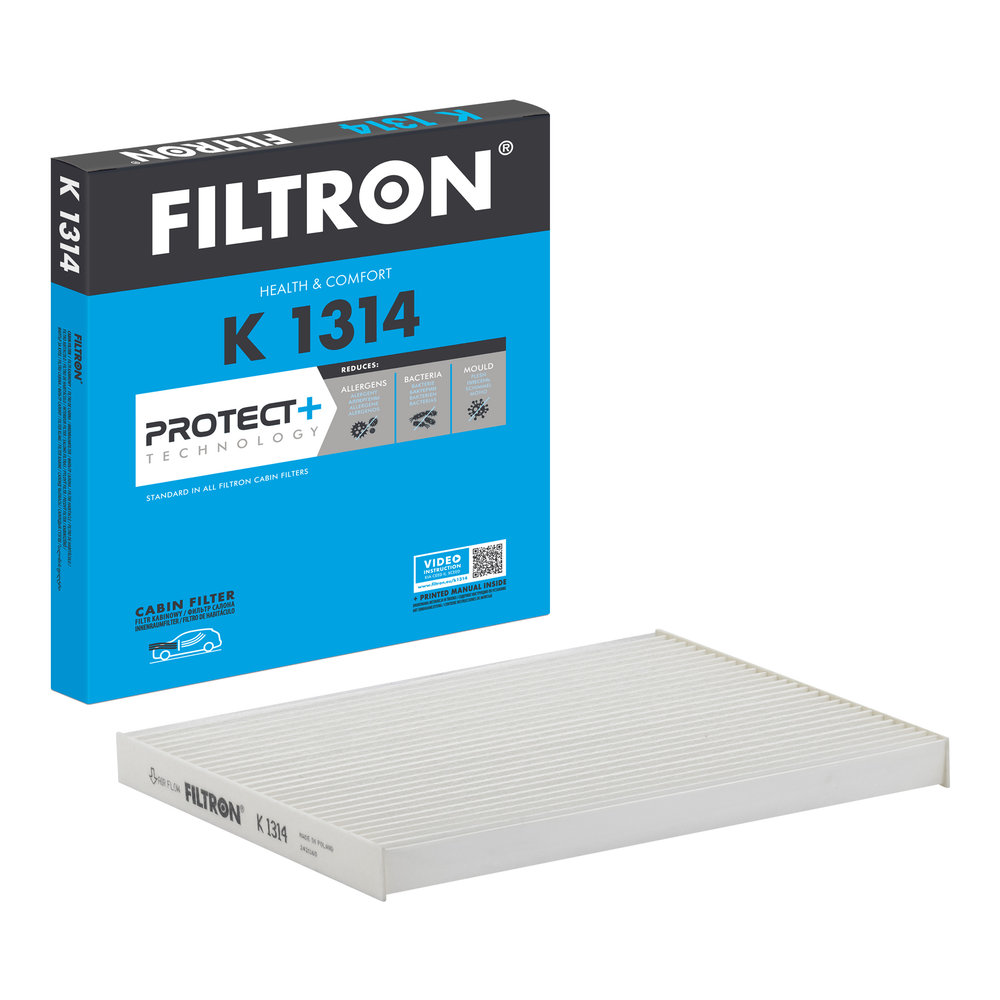 Ilustracja K 1314 FILTRON filtr kabinowy