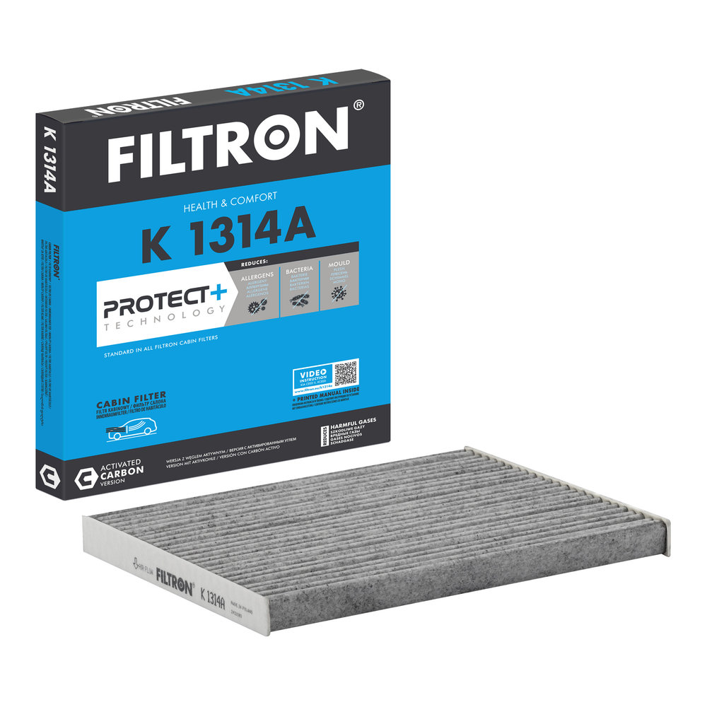Ilustracja K 1314A FILTRON filtr kabinowy