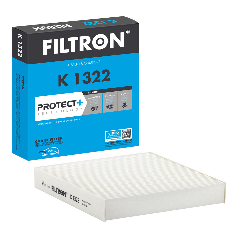 Ilustracja K 1322 FILTRON filtr kabinowy