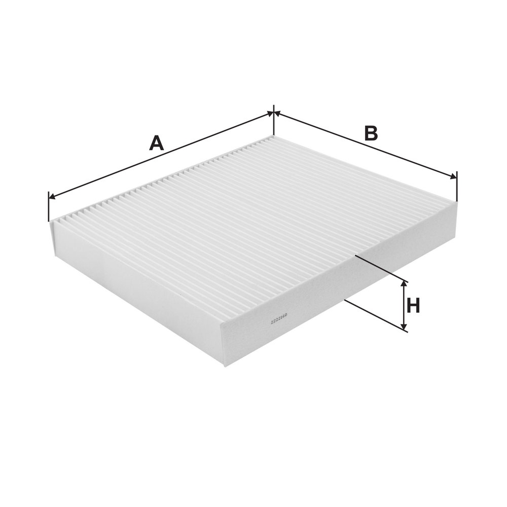 Ilustracja K 1446 FILTRON filtr kabinowy