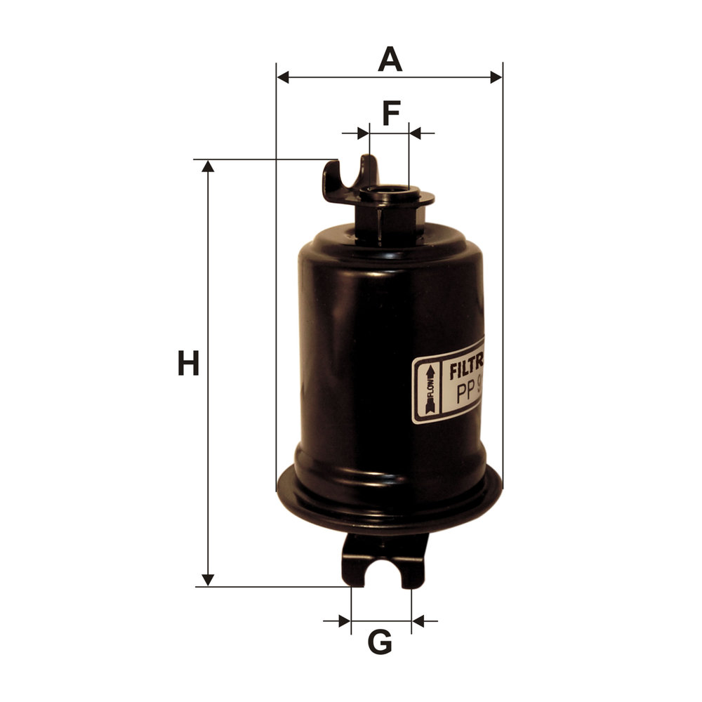 Ilustracja PP 915 FILTRON filtr paliwa