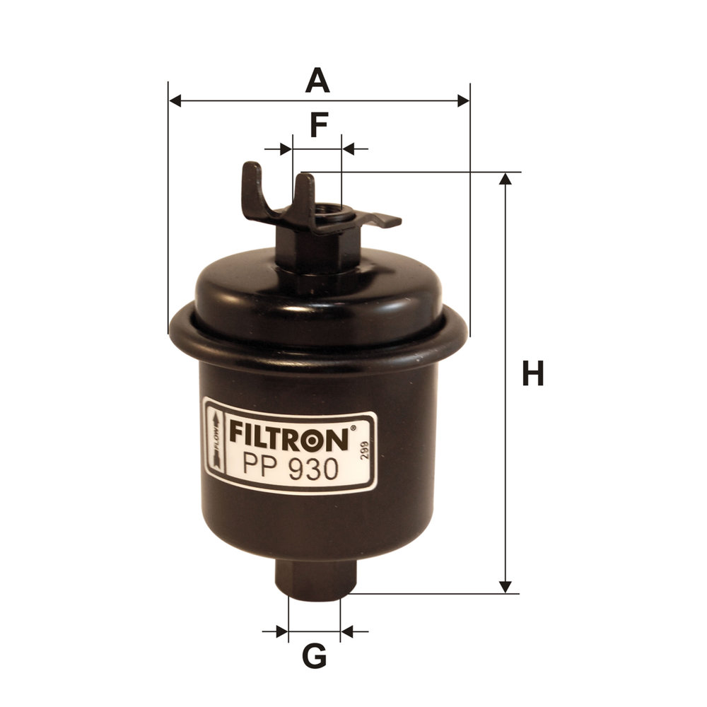 Ilustracja PP 930 FILTRON filtr paliwa
