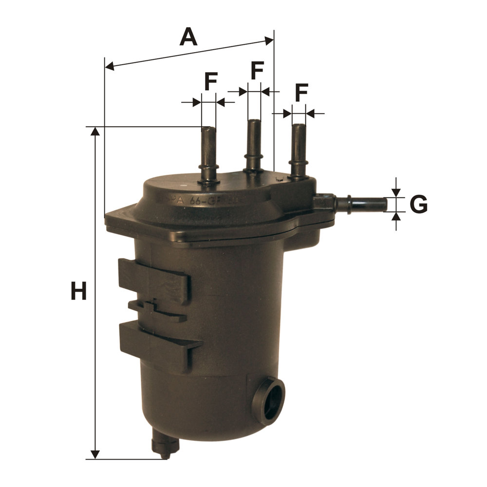 Ilustracja PS 980/4 FILTRON filtr paliwa