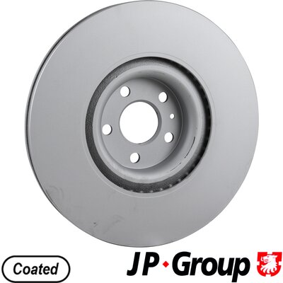Ilustracja 4963101800 JP GROUP tarcza hamulcowa