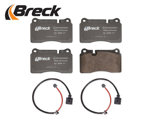 Ilustracja 24098 00 551 00 BRECK klocki hamulcowe