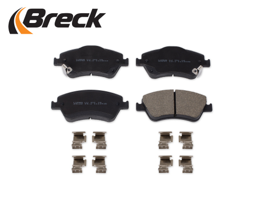 Ilustracja 24122 00 701 10 BRECK klocki hamulcowe