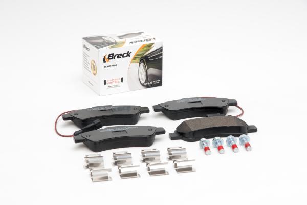 Ilustracja 24465 00 703 10 BRECK klocki hamulcowe