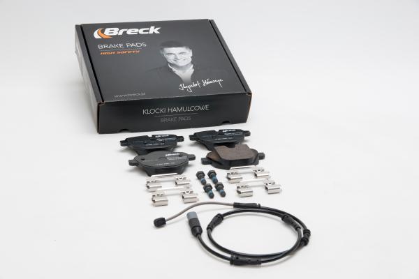 Ilustracja 24561 00 552 00 BRECK klocki hamulcowe