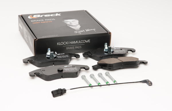 Ilustracja 24743 00 551 00 BRECK klocki hamulcowe