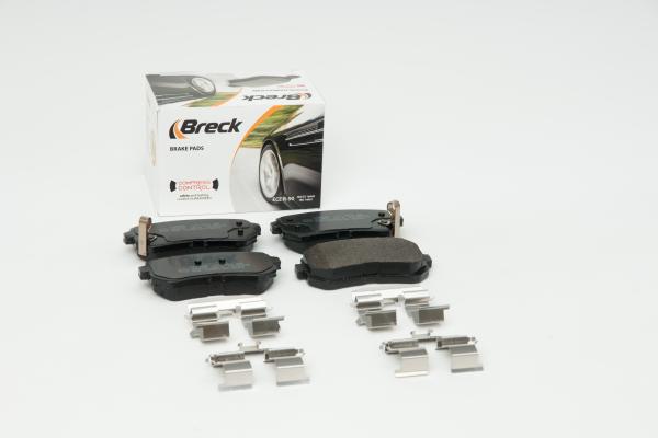 Ilustracja 24949 00 704 00 BRECK klocki hamulcowe