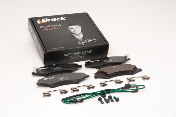 Ilustracja 25022 00 553 00 BRECK klocki hamulcowe