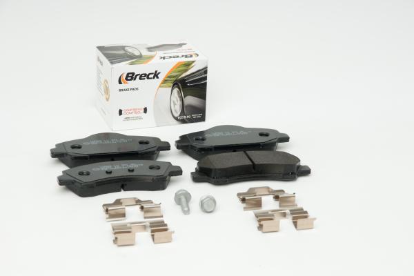 Ilustracja 25250 00 701 00 BRECK klocki hamulcowe