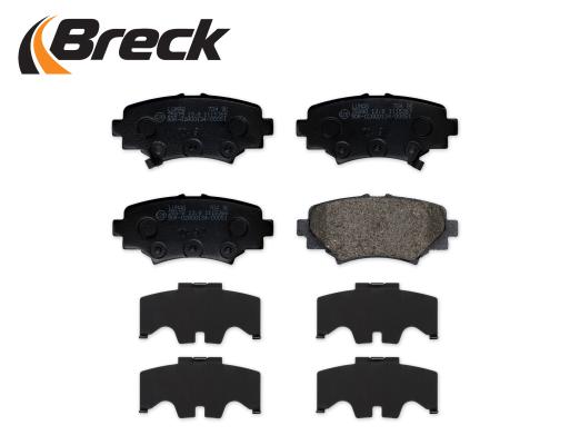 Ilustracja 25878 00 704 00 BRECK klocki hamulcowe