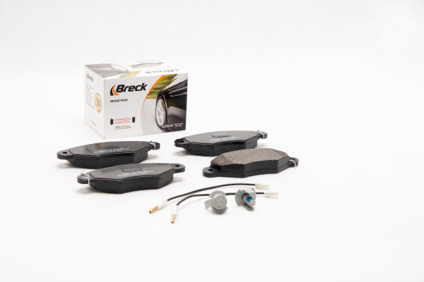 Ilustracja 21980 00 702 10 BRECK klocki hamulcowe