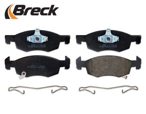 Ilustracja 22143 00 702 00 BRECK klocki hamulcowe