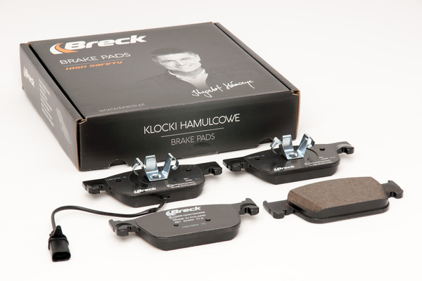 Ilustracja 22383 00 551 00 BRECK klocki hamulcowe