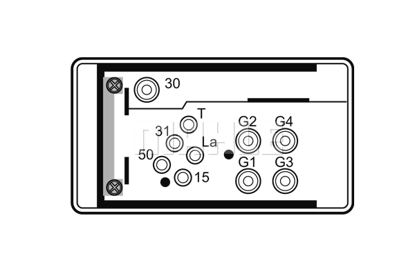 Ilustracja MHG 32 MAHLE sterownik, czas żarzenia