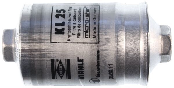 Ilustracja KL 25 MAHLE filtr paliwa