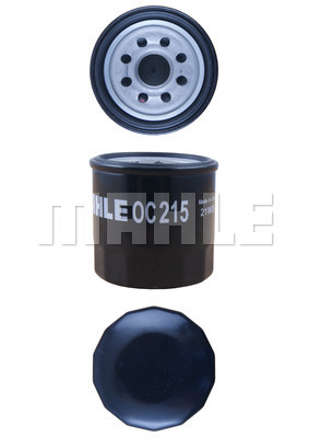 Ilustracja OC 215 MAHLE filtr oleju