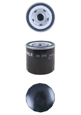 Ilustracja OC 473 MAHLE filtr oleju