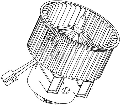 Ilustracja AB 117 000P MAHLE wentylator wewnętrzny