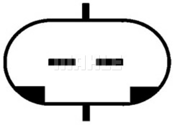 Ilustracja ACP 1103 000S MAHLE sprężarka, klimatyzacja