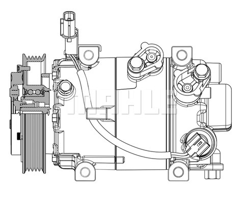 Ilustracja ACP 629 000P MAHLE sprężarka, klimatyzacja