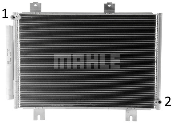 Ilustracja AC 36 000P MAHLE skraplacz, klimatyzacja