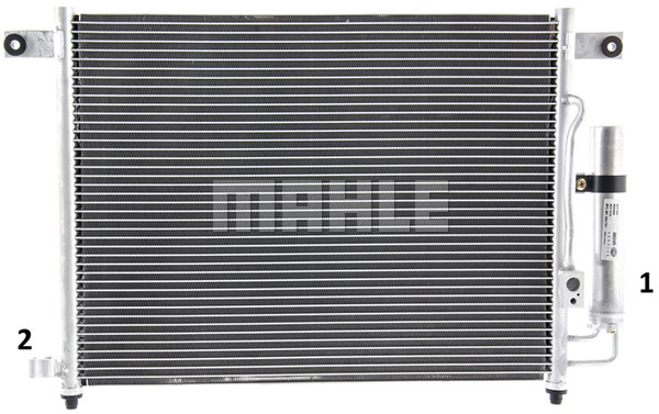 Ilustracja AC 423 000P MAHLE skraplacz, klimatyzacja