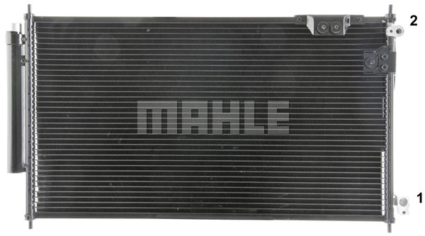 Ilustracja AC 826 000P MAHLE skraplacz, klimatyzacja