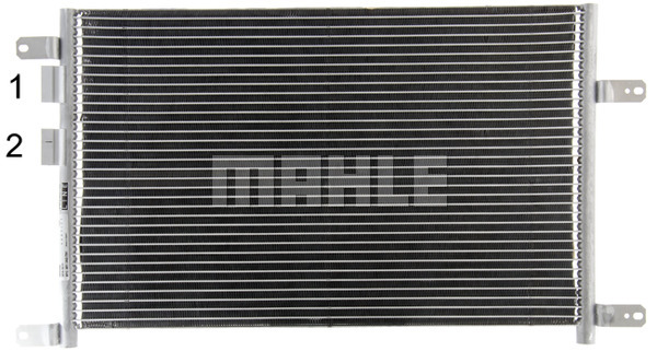 Ilustracja AC 834 000P MAHLE skraplacz, klimatyzacja