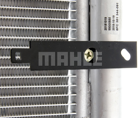 Ilustracja AC 835 000P MAHLE skraplacz, klimatyzacja