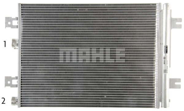 Ilustracja AC 858 000P MAHLE skraplacz, klimatyzacja