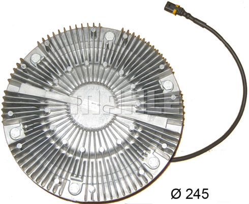 Ilustracja CFC 125 000P MAHLE sprzęgło, wentylator chłodzenia