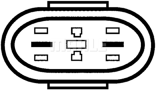 Ilustracja CFF 19 000S MAHLE wentylator, chłodzenie silnika