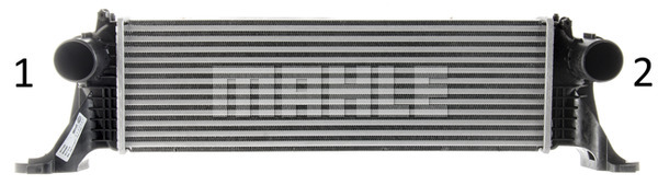 Ilustracja CI 370 000P MAHLE chłodnica powietrza doładowującego - intercooler