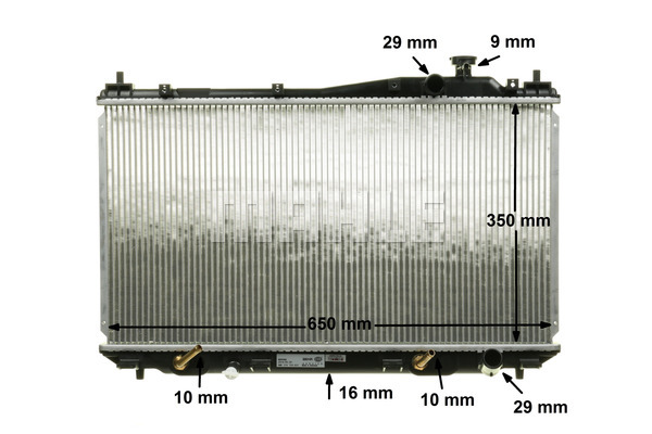 Ilustracja CR 1070 000S MAHLE chłodnica cieczy