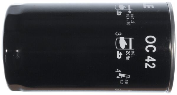 Ilustracja OC 42 MAHLE filtr oleju